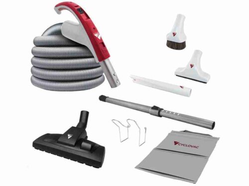 Attachment kit 24V with Europa brush floor and carpet combination