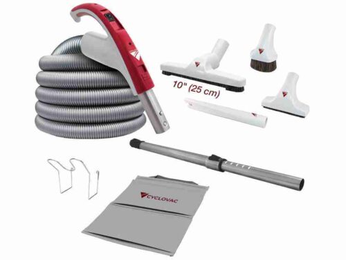 Attachment kit 24V with De Luxe brush 10" (25.4 cm)