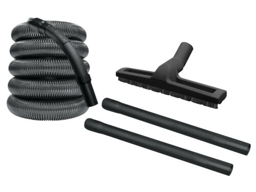 Kitchen hose stretch attachment kit - 30 ft (9.14 m) - With floor brush and 2 wands included